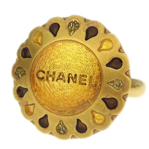 Chanel Ring Gold #51 99A XX92116 - Picture 1 of 4